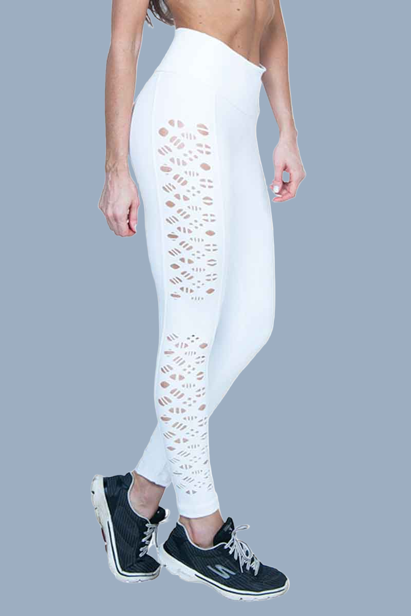 Mesh Supplex Bia Brazil Laser Cut Hole Picture Legging – Body Brazil