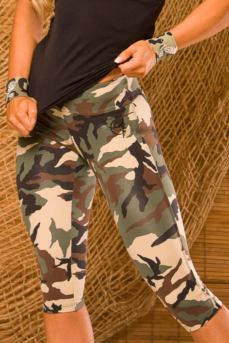 EQ Classic Camo Capri