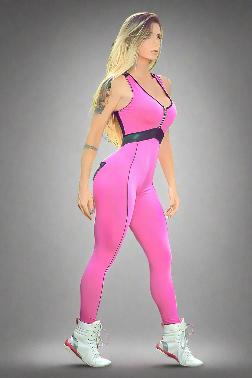 Pink Fusion Jumpsuit