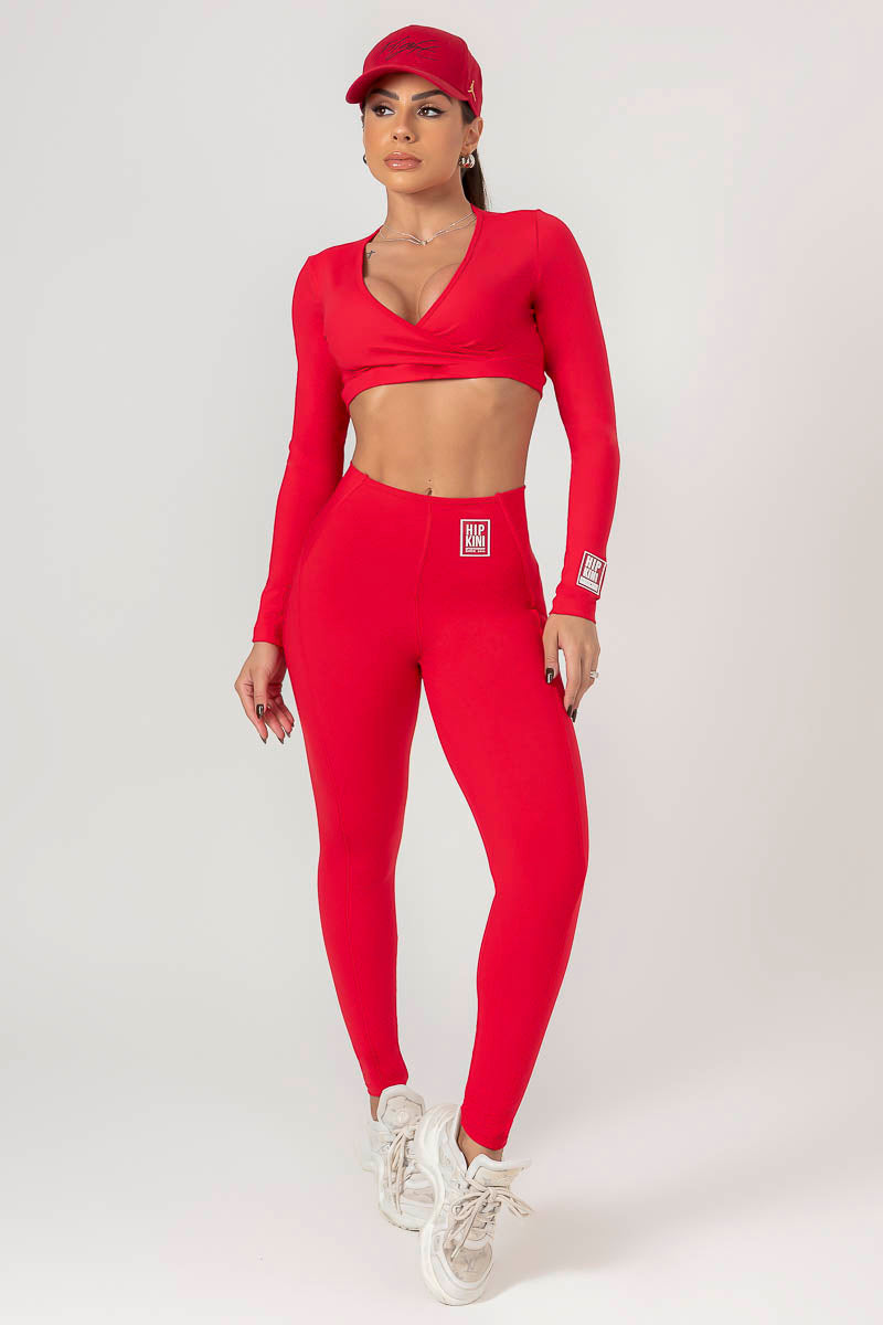 Hipkini Red Haute Legging