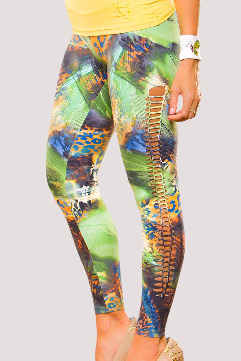 EQ Brazil Tropical Leopard Legging