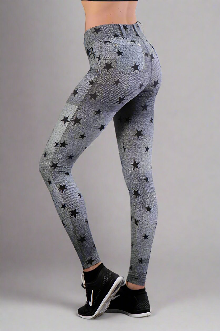 EQ Brazil Black Star Jean Legging Body Brazil